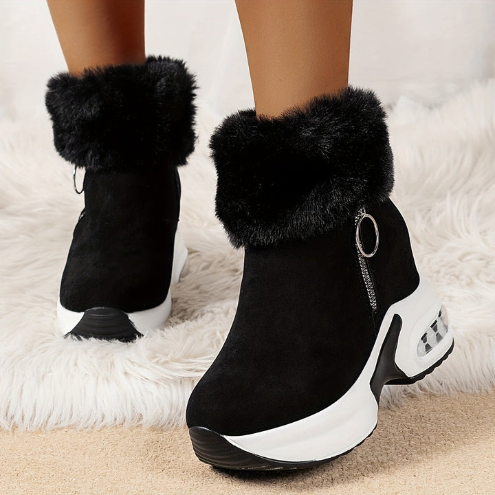 PolarWear™ Comfortable boots with side zipper 
