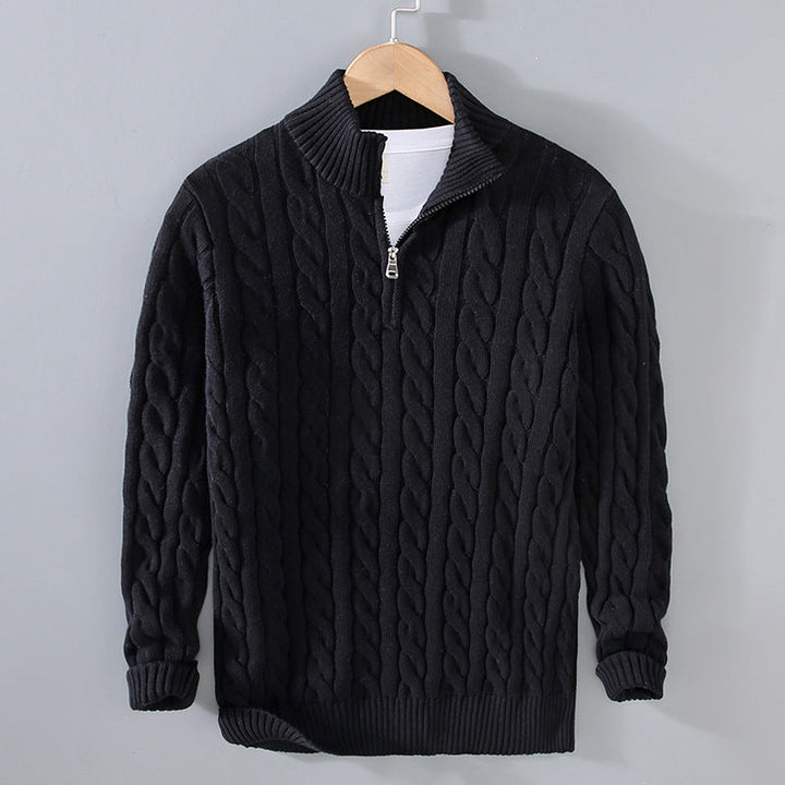 Fergus - Half-zip sweater 