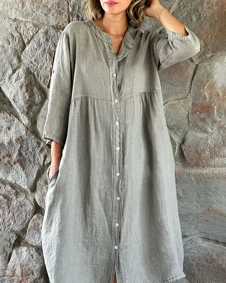 Nora - shirt dress - fashionable summer dress