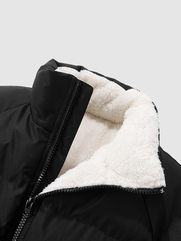 Declan - Men's quilted fleece-lined sweater