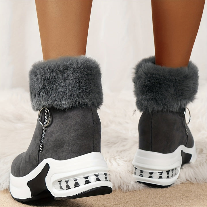 PolarWear™ Comfortable boots with side zipper 