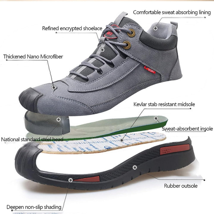 SafetyStride - Waterproof safety shoes