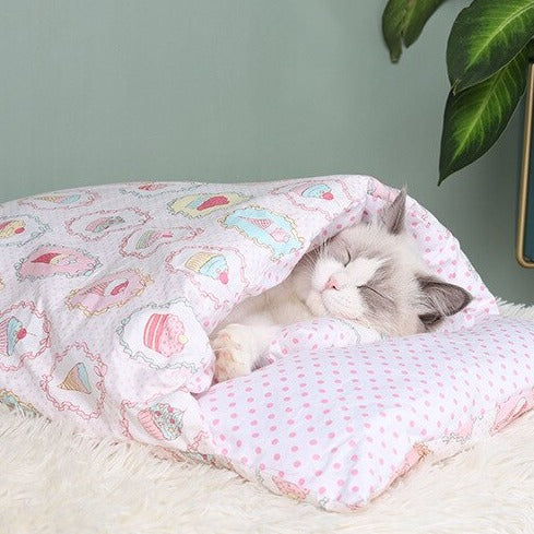 CatNap | Cosy Orthopedic Cat Sleeping Bag 