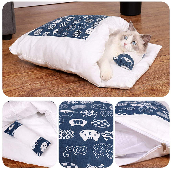 CatNap | Cosy Orthopedic Cat Sleeping Bag 