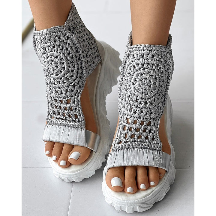 LunaSole™ braided sandal