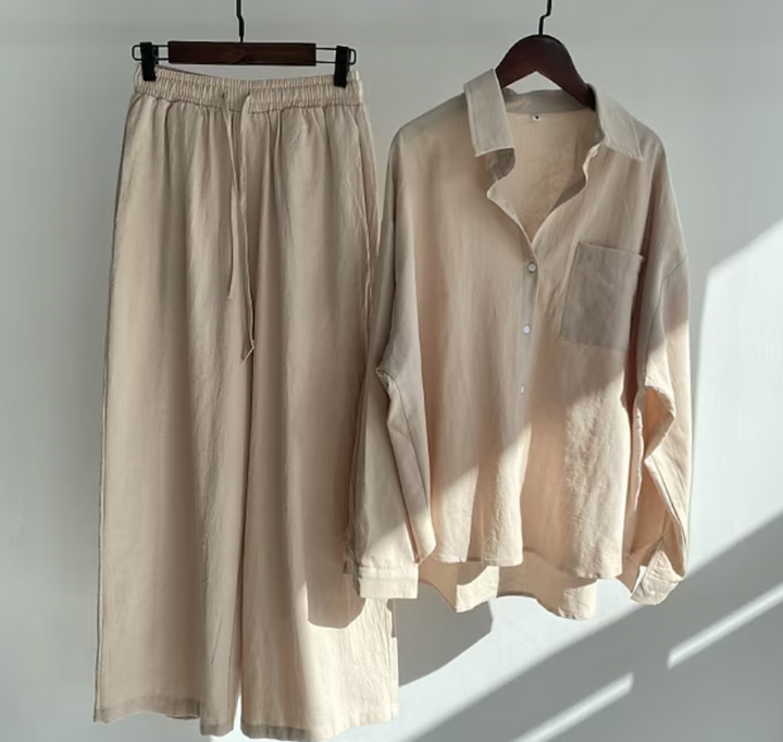 Solana™ - Linen summer set 