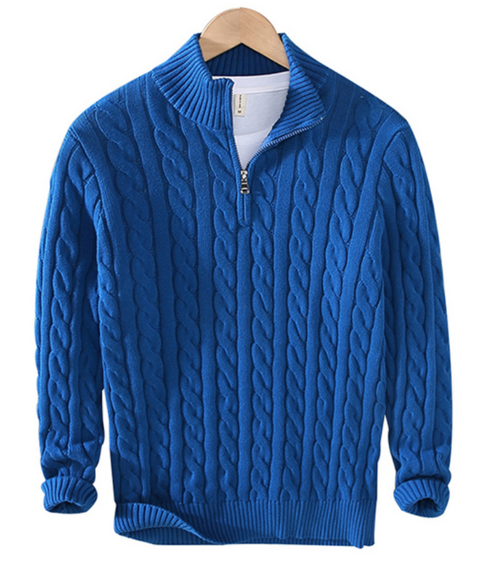 Fergus - Half-zip sweater 