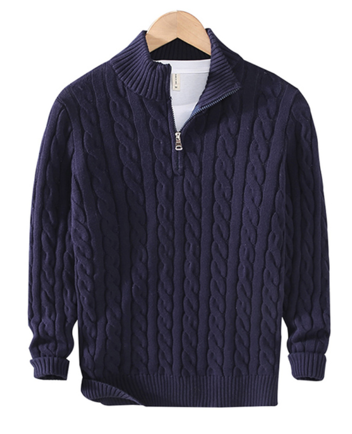 Fergus - Half-zip sweater 