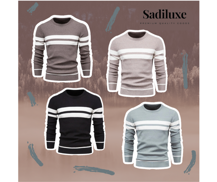 Darian™ | Men's Classic Striped Sweater