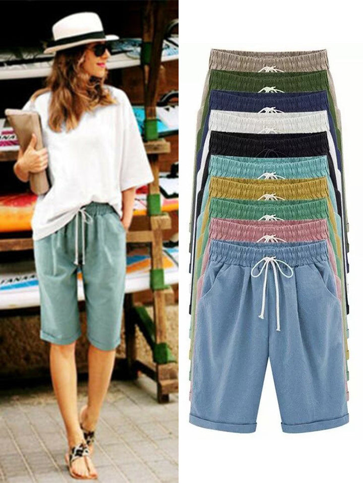Nina | Comfort short summer trousers