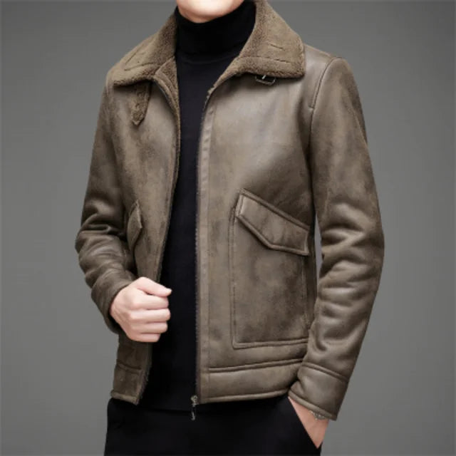 Xander™ | Men's Leather Jacket 