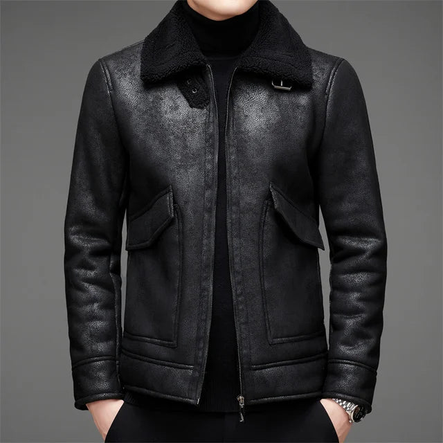 Xander™ | Men's Leather Jacket 