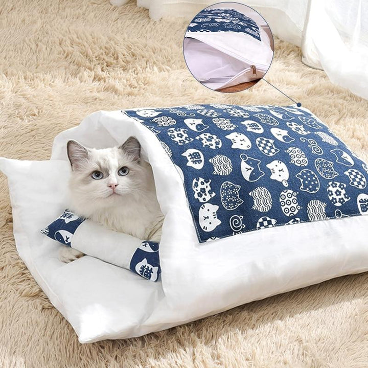 CatNap | Cosy Orthopedic Cat Sleeping Bag 