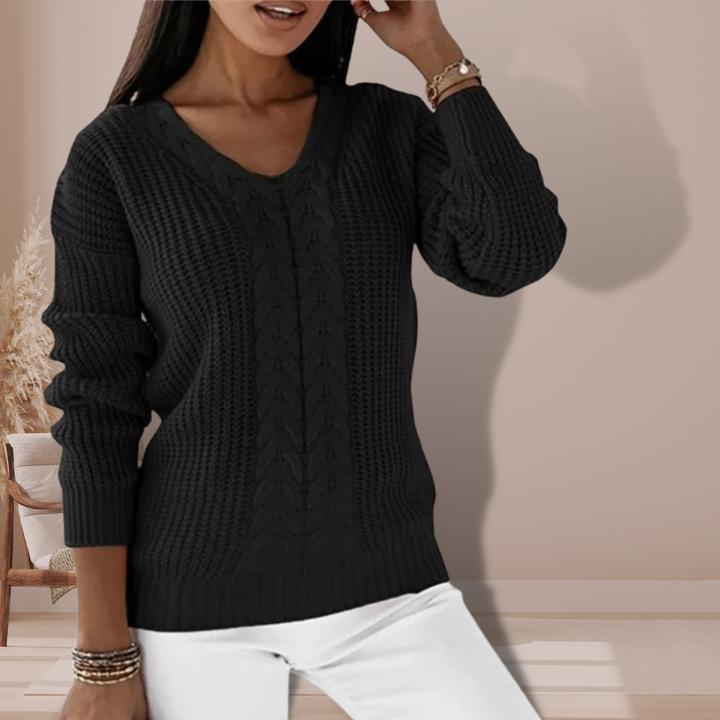 Elaine™ | Warm knitted sweater