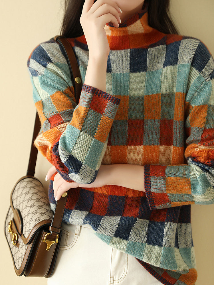 Ruth™ - Colorful, soft and warm sweater 