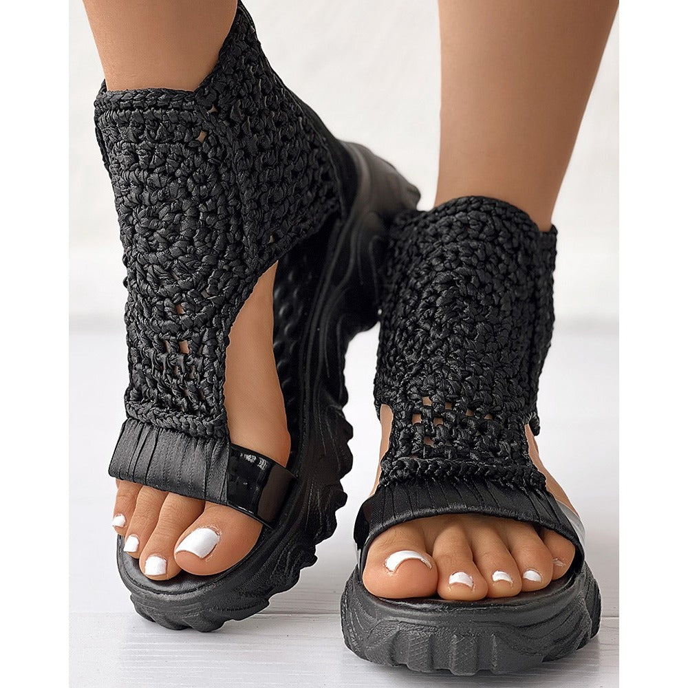 LunaSole™ braided sandal