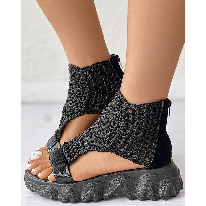 LunaSole™ braided sandal