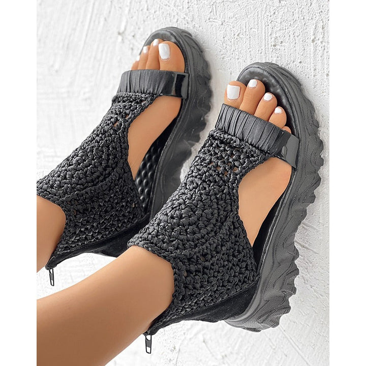 LunaSole™ braided sandal