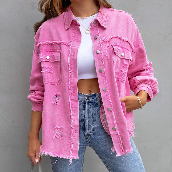 Jeanette - Trendige Jeansjacke für Frauen