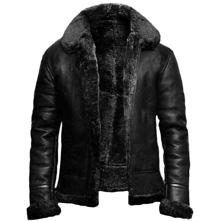 Ramsey™ | Leather Winter Coat