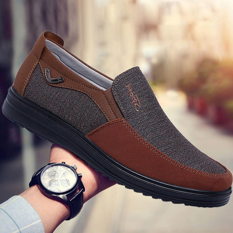 Franklin - non-slip shoes for older men - safety with every step 