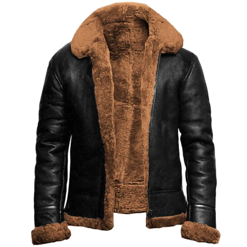 Ramsey™ | Leather Winter Coat