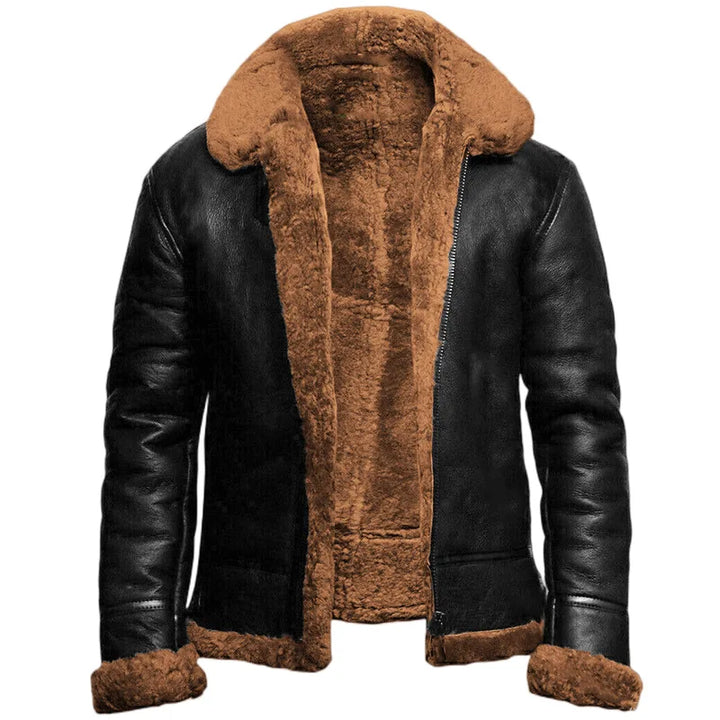 Ramsey™ | Leather Winter Coat