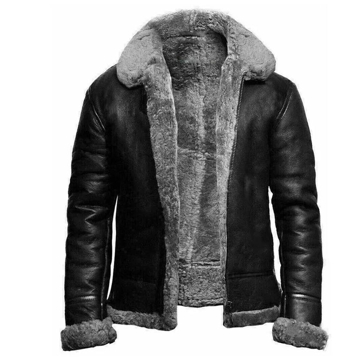 Ramsey™ | Leather Winter Coat