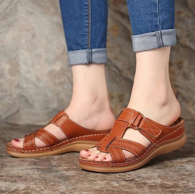 Harper - Orthopedic flip flops for women 