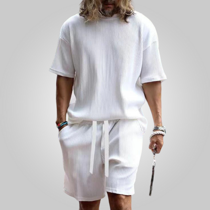 Ventora™ Man Pleated Summer Set