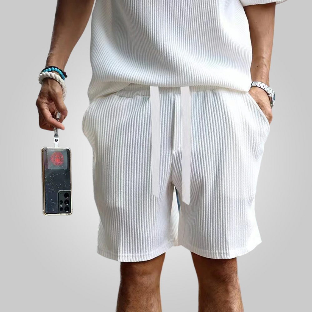 Ventora™ Man Pleated Summer Set