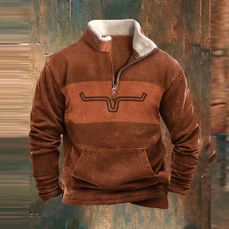 Colton™ Stilvoller Komfort-Pullover mit Reißverschluss