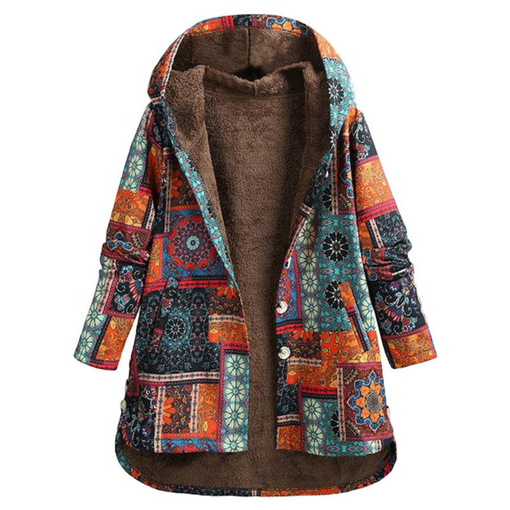 Katerina™ geblümte Kapuzenjacke