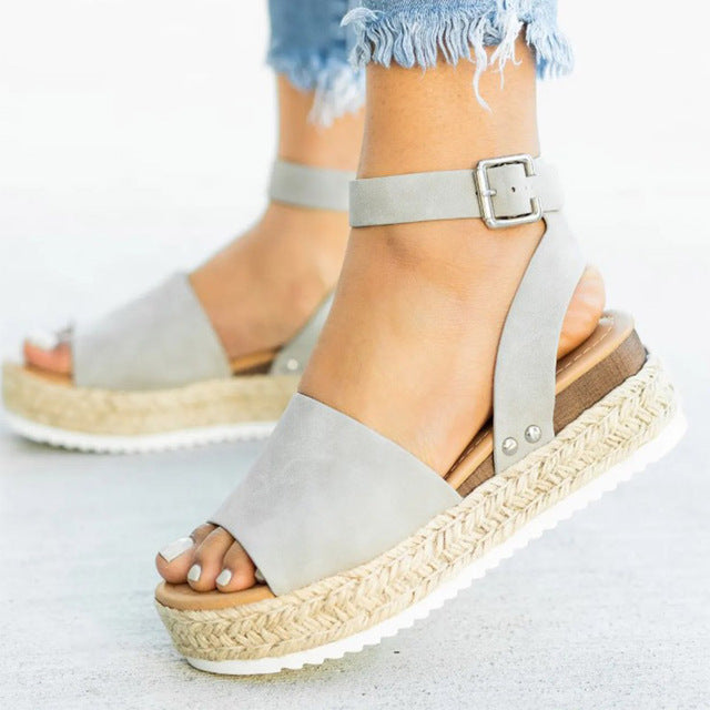 Anne Wedge™ - platform flip flops