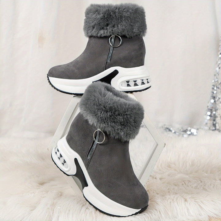 PolarWear™ Comfortable boots with side zipper 