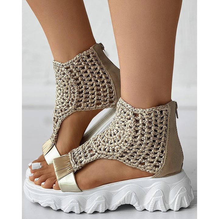 LunaSole™ braided sandal