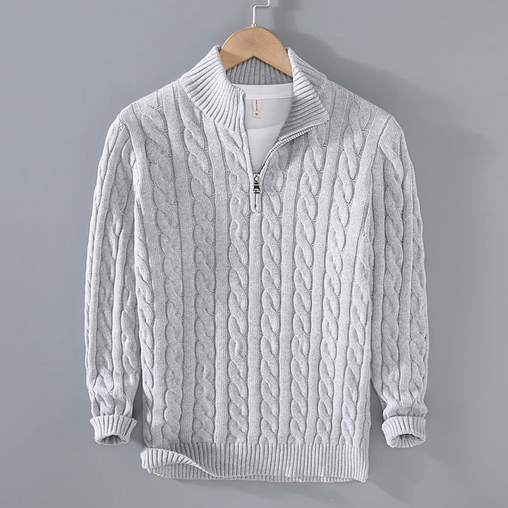 Fergus - Half-zip sweater 