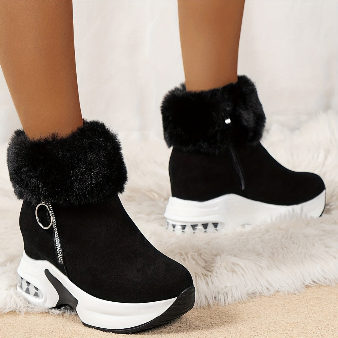 PolarWear™ Comfortable boots with side zipper 