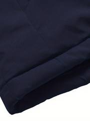 Parker - Warm fleece jacket with hood, casual men's winter jacket for outdoor activities
