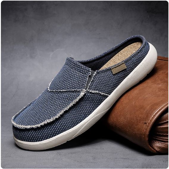 Vance | Comfortable denim slipper for men