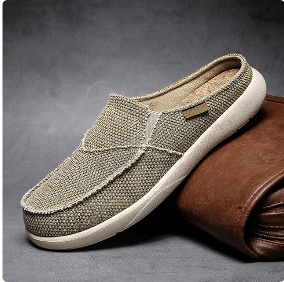 Vance | Comfortable denim slipper for men