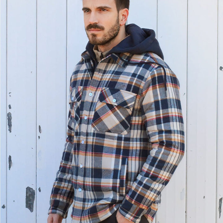 Prescott | Men's jacket with detachable hood