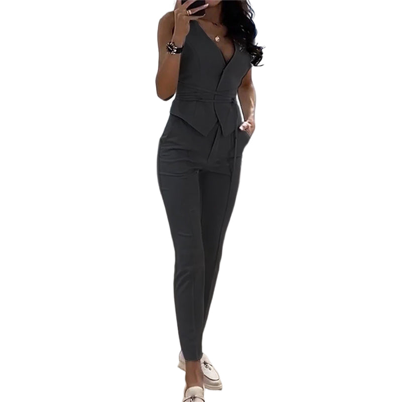 Garnet™ | Glamorous cardigan and trousers set 