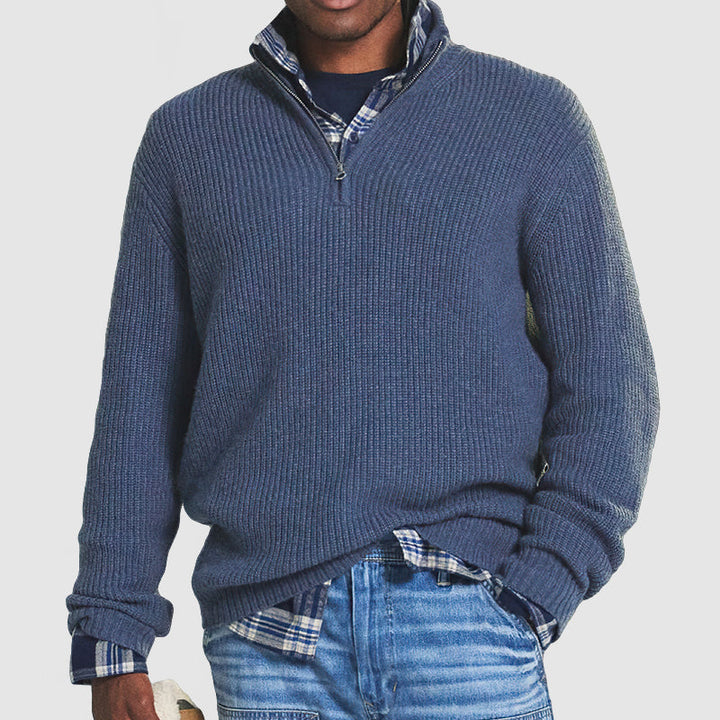 Cody™ - Business Casual Zip-Up Sweater 