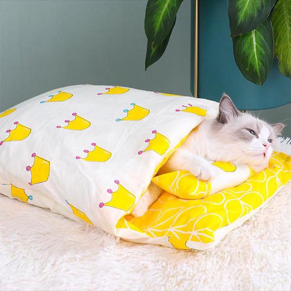 CatNap | Cosy Orthopedic Cat Sleeping Bag 