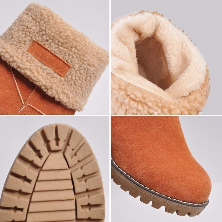 Georgia | Warm suede winter boots