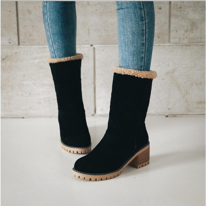 Georgia | Warm suede winter boots