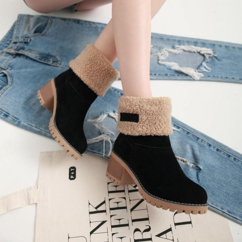 Georgia | Warm suede winter boots