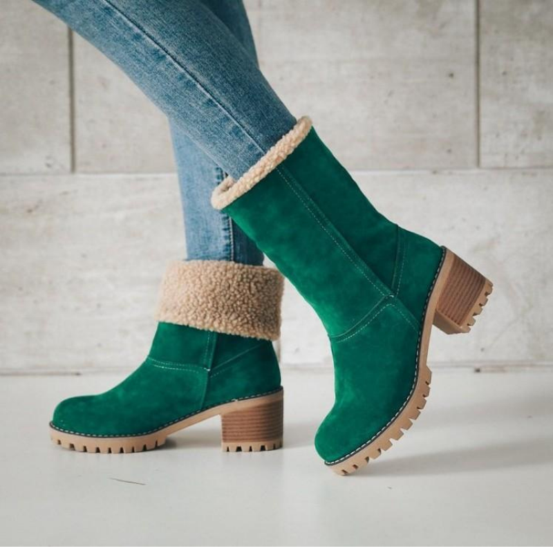 Georgia | Warm suede winter boots