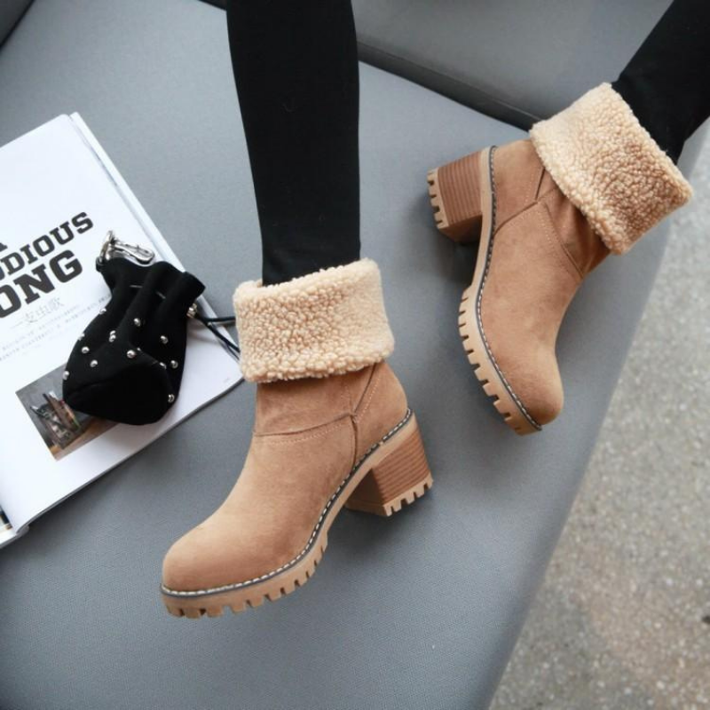 Georgia | Warm suede winter boots